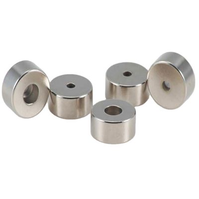 品質 ネオジム磁石 M5 皿穴 25x4mm 丸型穴あき工業用 工場